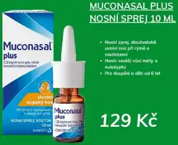 Alphega Lékárna Muconasal plus nosní sprej nabídka