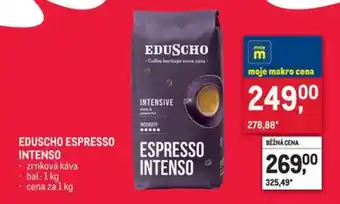 Makro Eduscho Espresso Intenso nabídka