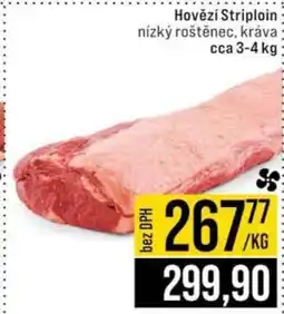 Jip Hovězí Striploin nabídka