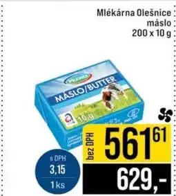 Jip Mlékarna Olešnice máslo nabídka
