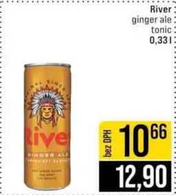 Jip River ginger ale tonic nabídka