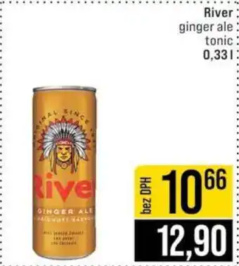 Jip River ginger ale tonic nabídka