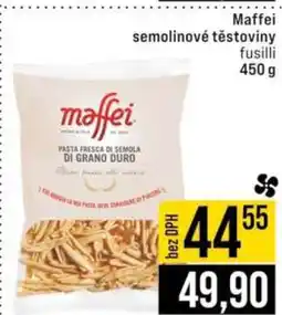 Jip Maffei semolinové těstoviny nabídka
