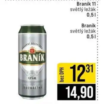 Jip Braník světlý ležák 0,5 l nabídka