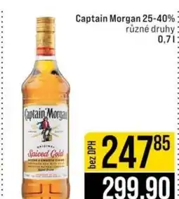 Jip Captain Morgan nabídka