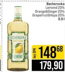 Jip Becherovka Lemond 20% nabídka
