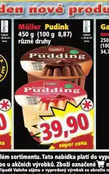 Norma Müller puding nabídka