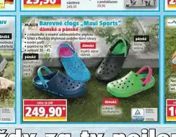 Norma Barevné clogs nabídka