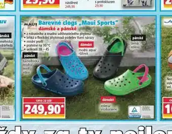 Norma Barevné clogs nabídka