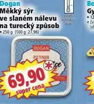Norma Měkký sýr ve slaném nálevu na turecký způsob nabídka