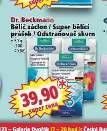 Norma Dr. beckmann super bělicí prášek nabídka