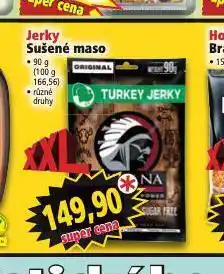 Norma Jerky sušené maso nabídka