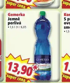 Norma Gemerka jemně perlivá nabídka