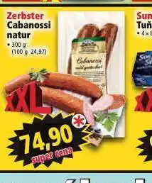 Norma Cabanossi natur nabídka