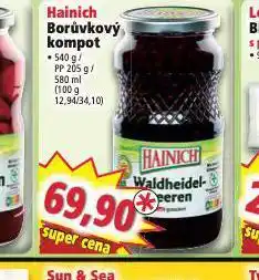 Norma Borůvkový kompot nabídka