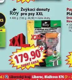 Norma Roy žvýkací donuty pro psy nabídka