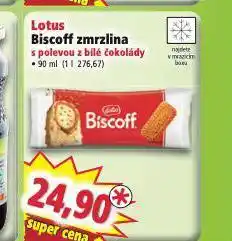 Norma Lotus biscoff zmrzlina nabídka