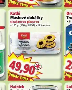 Norma Kathi máslové sušenky nabídka