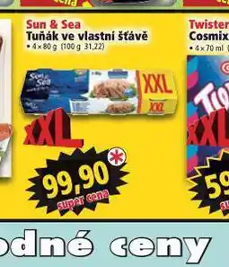 Norma Sun & sea tuňák ve vlastní šťávě nabídka