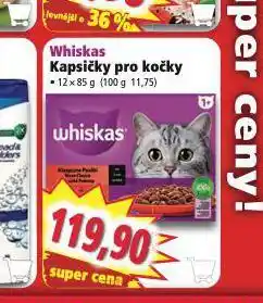 Norma Whiskas kapsičky pro kočky nabídka