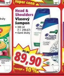 Norma Head&shoulders šampon nabídka