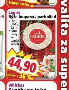Norma Lagris rýže loupaná / parboiled nabídka