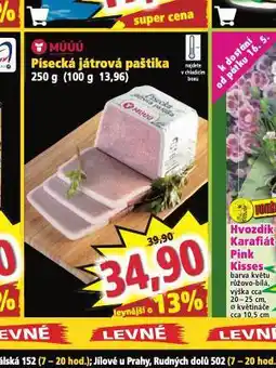 Norma Písecká játrová paštika nabídka