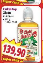 Norma Cukrstop zlaté slazení nabídka