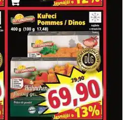 Norma Kuřecí pommes / dinos nabídka