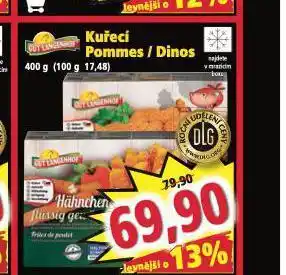 Norma Kuřecí pommes / dinos nabídka