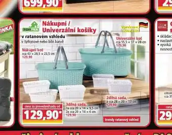 Norma Nákupní / univerzální košíky nabídka