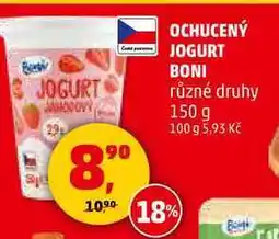 Penny Market OCHUCENÝ JOGURT BONI různé druhy, 150 g nabídka
