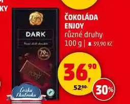 Penny Market ČOKOLÁDA ENJOY různé druhy, 100 g nabídka