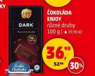 Penny Market ČOKOLÁDA ENJOY různé druhy, 100 g nabídka