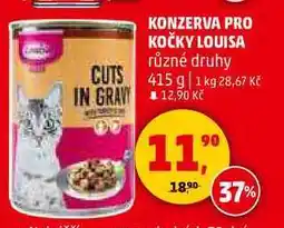 Penny Market KONZERVA PRO KOČKY LOUISA různé druhy, 415 g nabídka