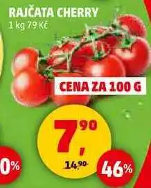Penny Market RAJČATA CHERRY, 100 g nabídka
