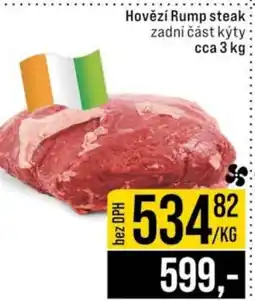 Jip Hovězí Rump steak zadní část kýty nabídka