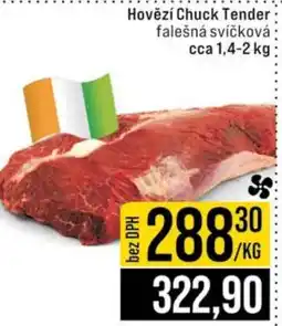 Jip Hovězí Chuck Tender falešná svíčková nabídka