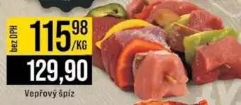 Jip Vepřový špíz nabídka