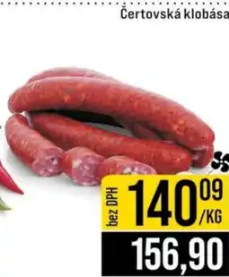 Jip Čertovská klobása nabídka