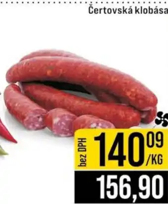 Jip Čertovská klobása nabídka