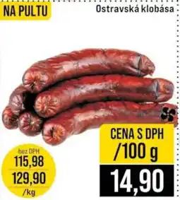 Jip Ostravská klobása nabídka