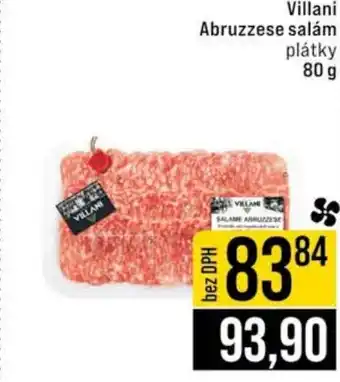 Jip Villani Abruzzese salám plátky nabídka