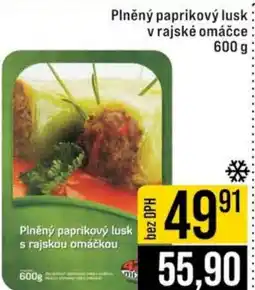 Jip Plněný paprikový lusk v rajské omáčce nabídka