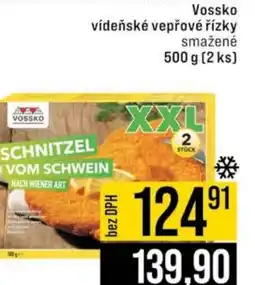 Jip Vossko vídeňské vepřové řízky nabídka