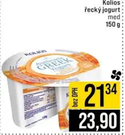 Jip Kolios řecký jogurt med nabídka