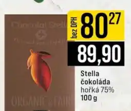 Jip Stella čokoláda hořká 75% nabídka