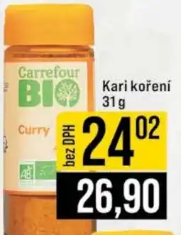 Jip Kari koření nabídka