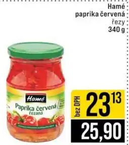 Jip Hamé paprika červená řezy nabídka