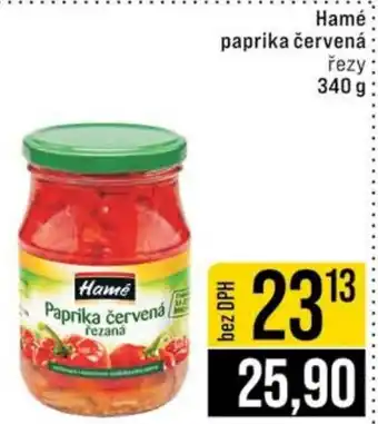 Jip Hamé paprika červená řezy nabídka